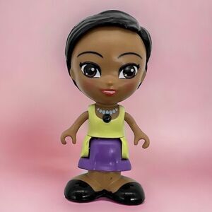 Vtech Flipsies LEXI Doll 3” Girl Figure Talking Toy Lights & Sound - WORKS!